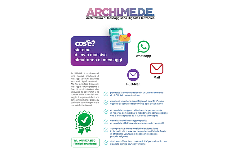 ArchiMeDE – Architettura di Messaggistica Digitale Elettronica